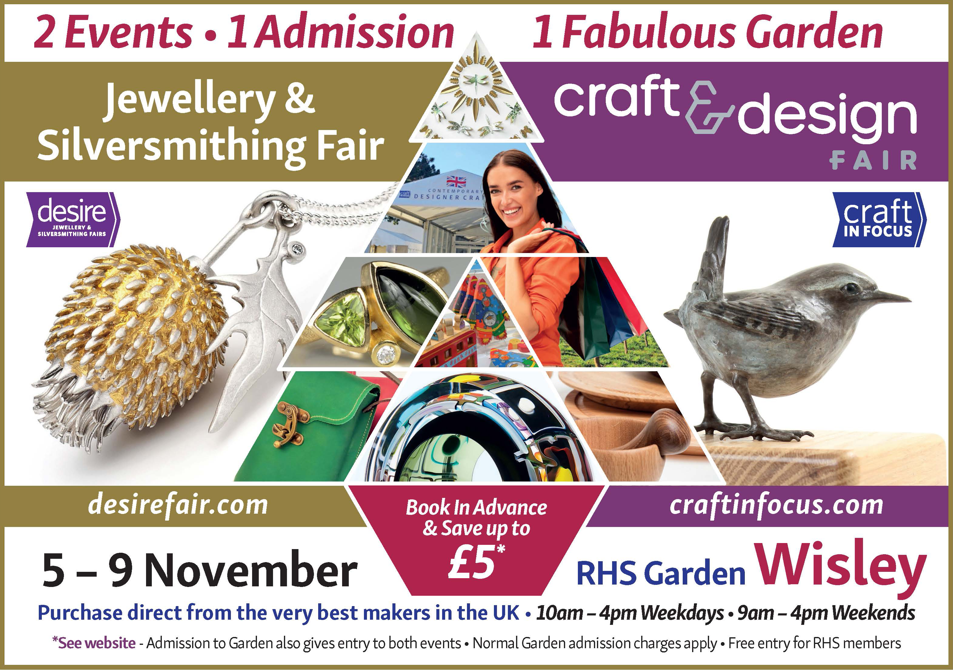 Jewellery & Silversmithing Fair at RHS Wisley Hilltop