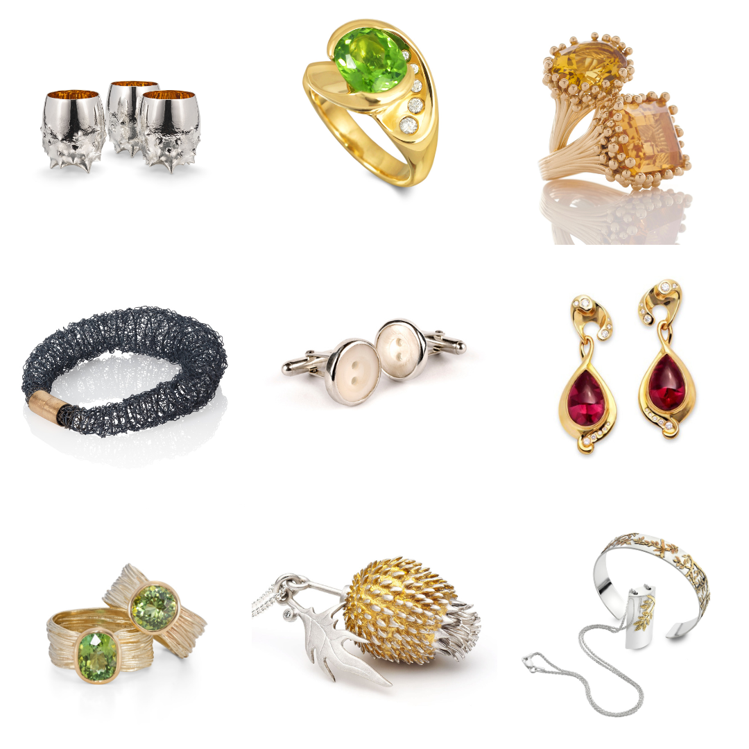 Selected jewellery and silversmithing exhibitors